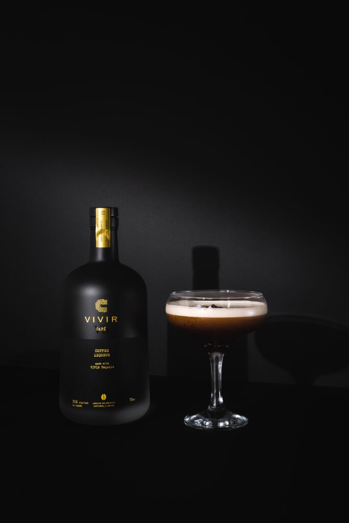 espresso martini made with vivir tequila