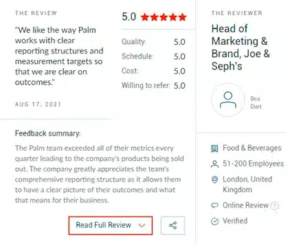 5 Star Palm PR review