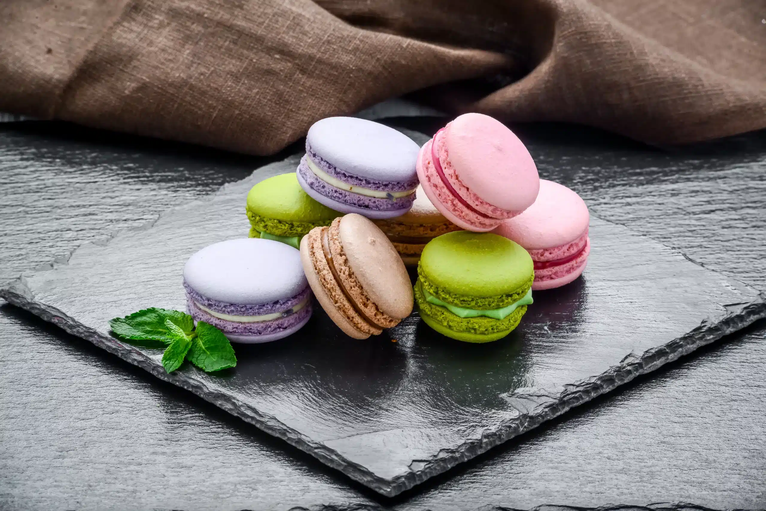 Stack of macarons