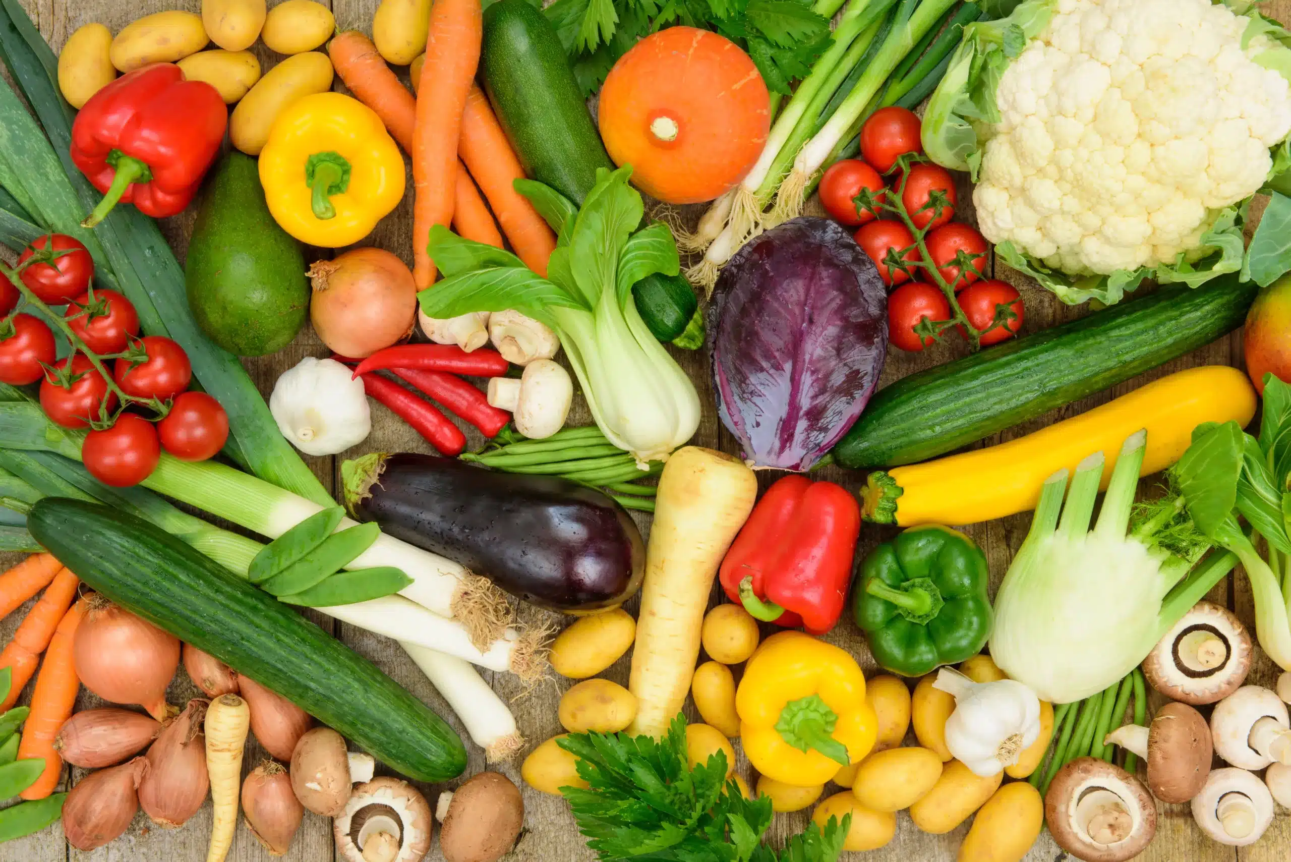 variety of vegetables